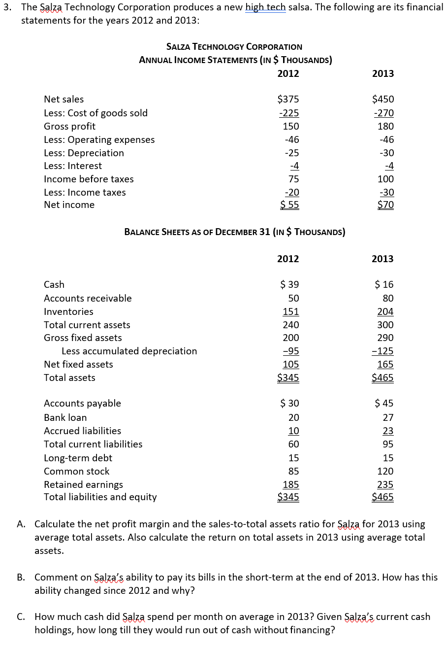 3. The MTechnology Corporation produces a new M