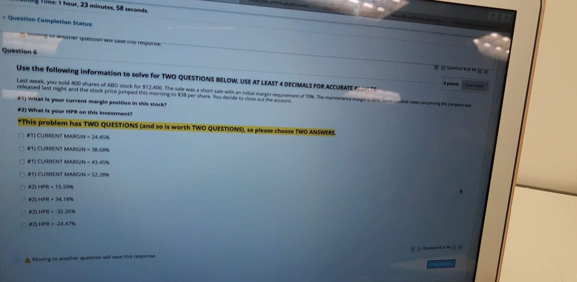 Please help me with these two problems Time: 1