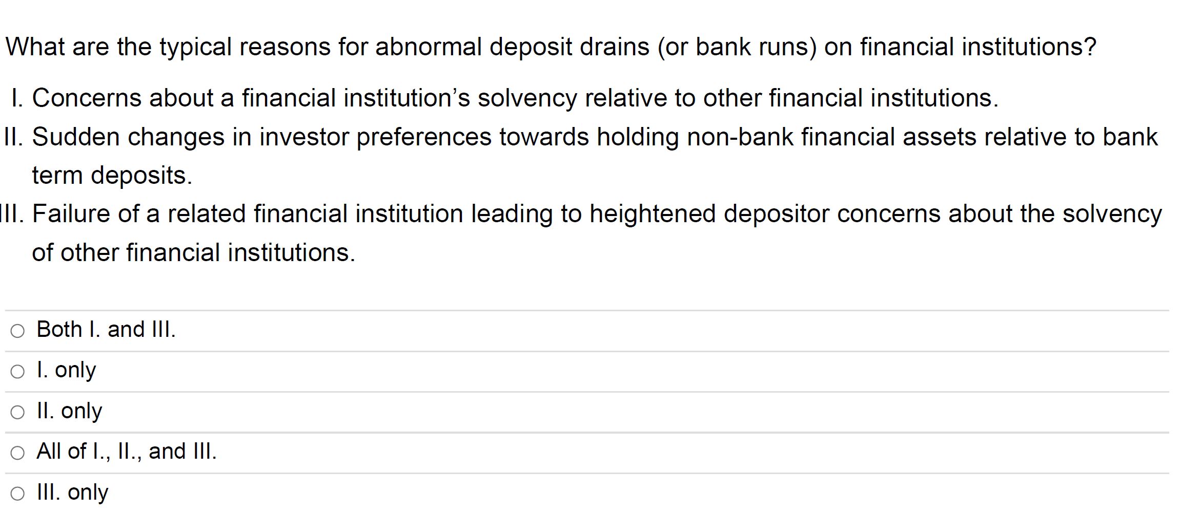 What are the typical reasons for abnormal deposit