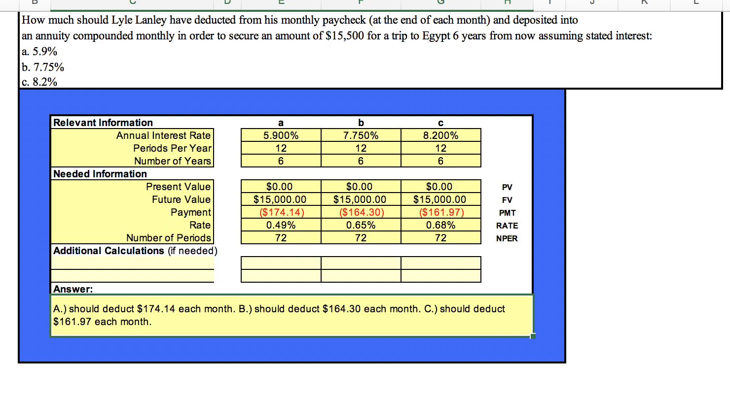 I need this solved please. In the format given