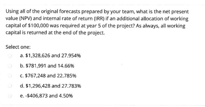 please use excel sheets already made to answer