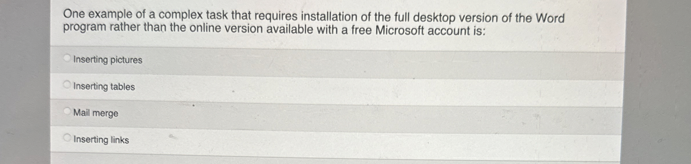 One example of a complex task that requires