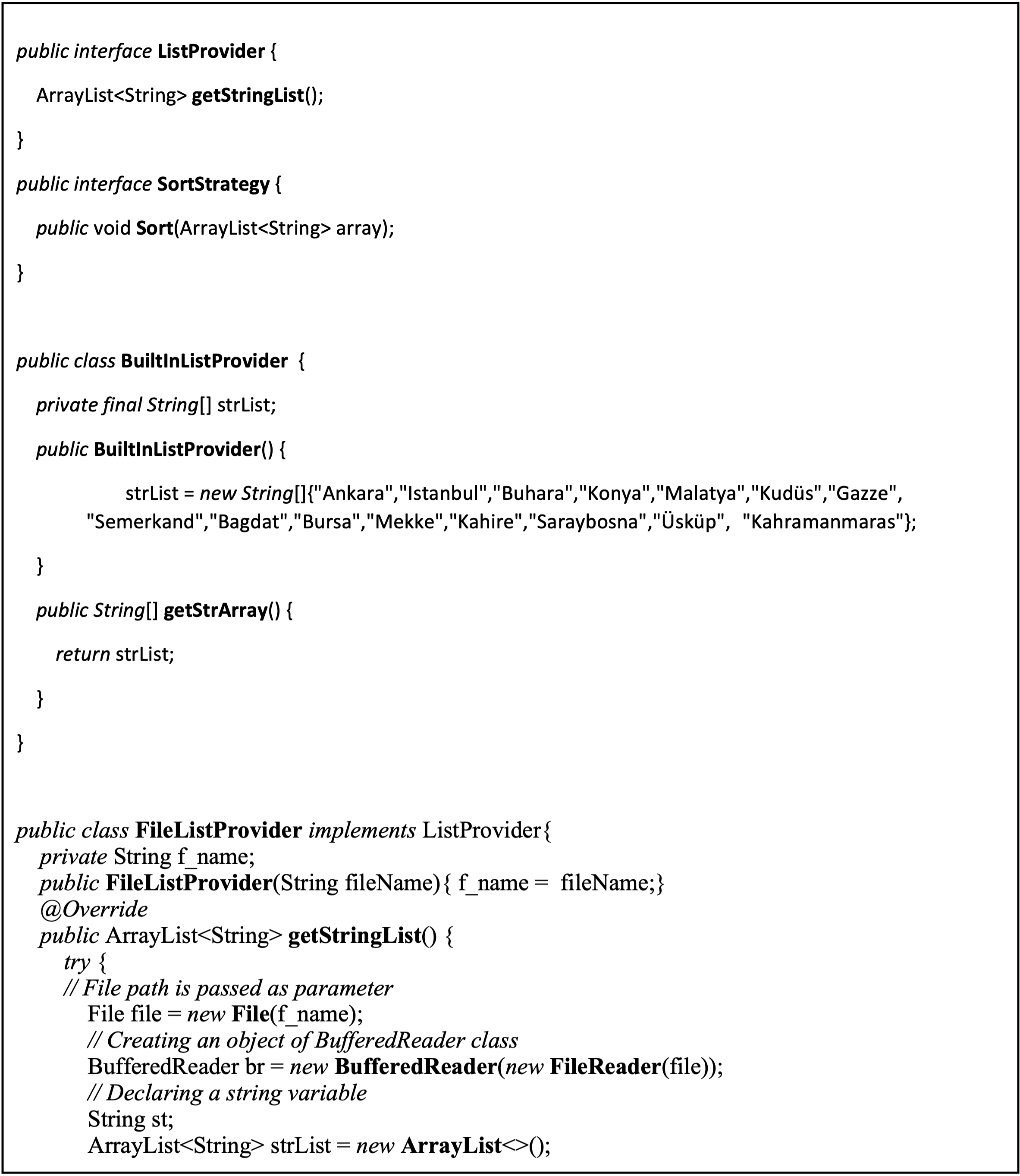 Problem description: You are developing a simple