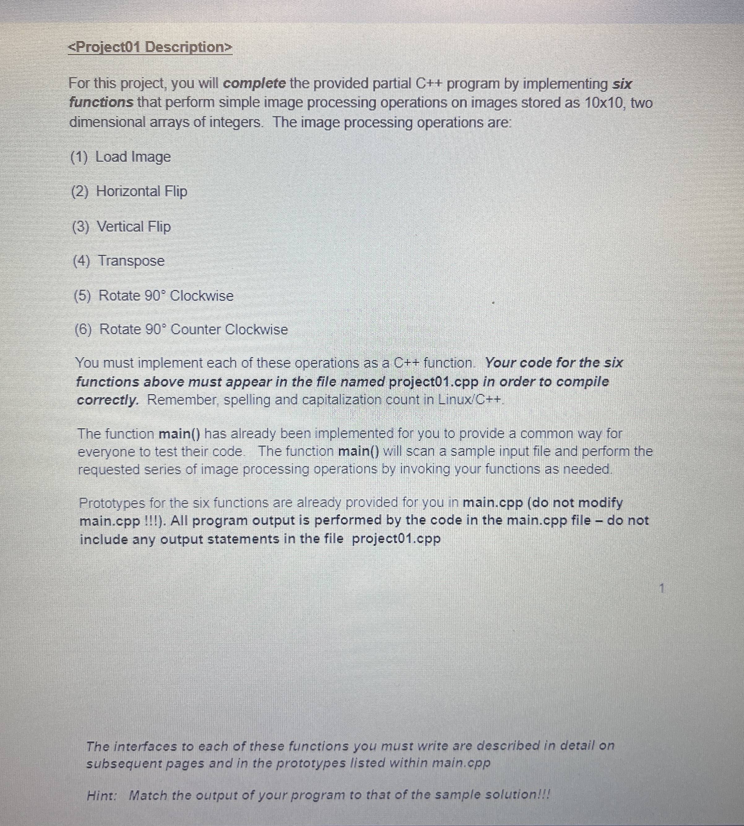 write me a code that follows this description