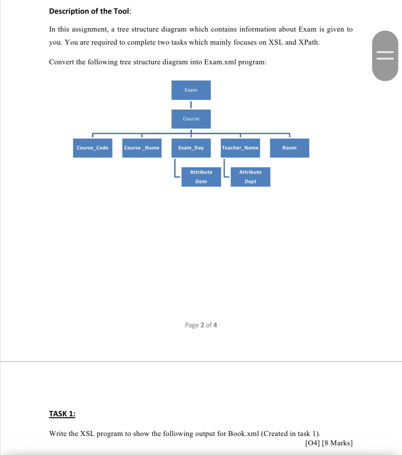Description of the Tool: In this assignment, a
