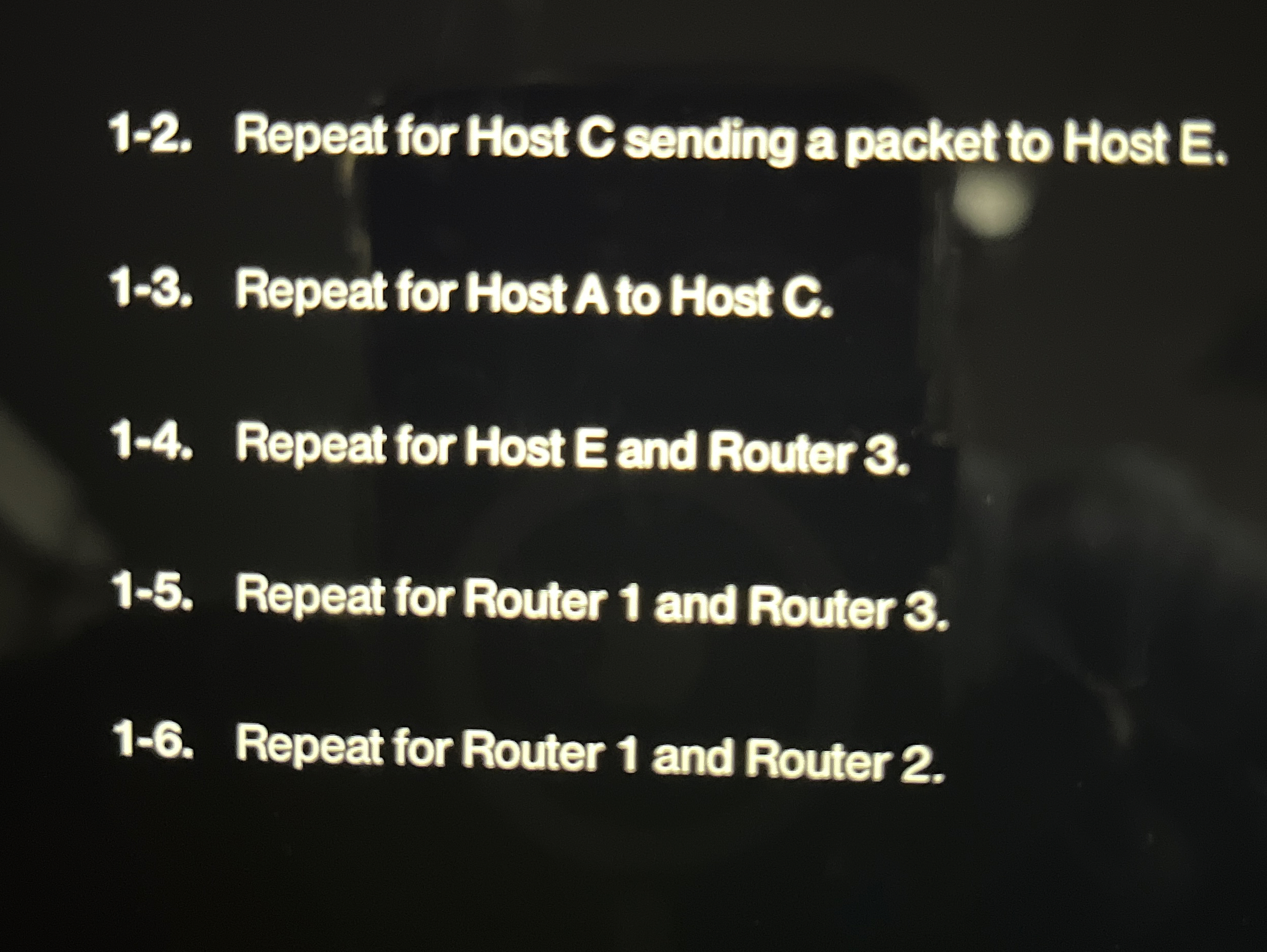 ( a: 3 0 AM sat 1 0 1 - 2 . Repeat for Host C