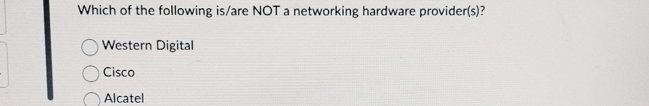 Which of the following is / are NOT a networking