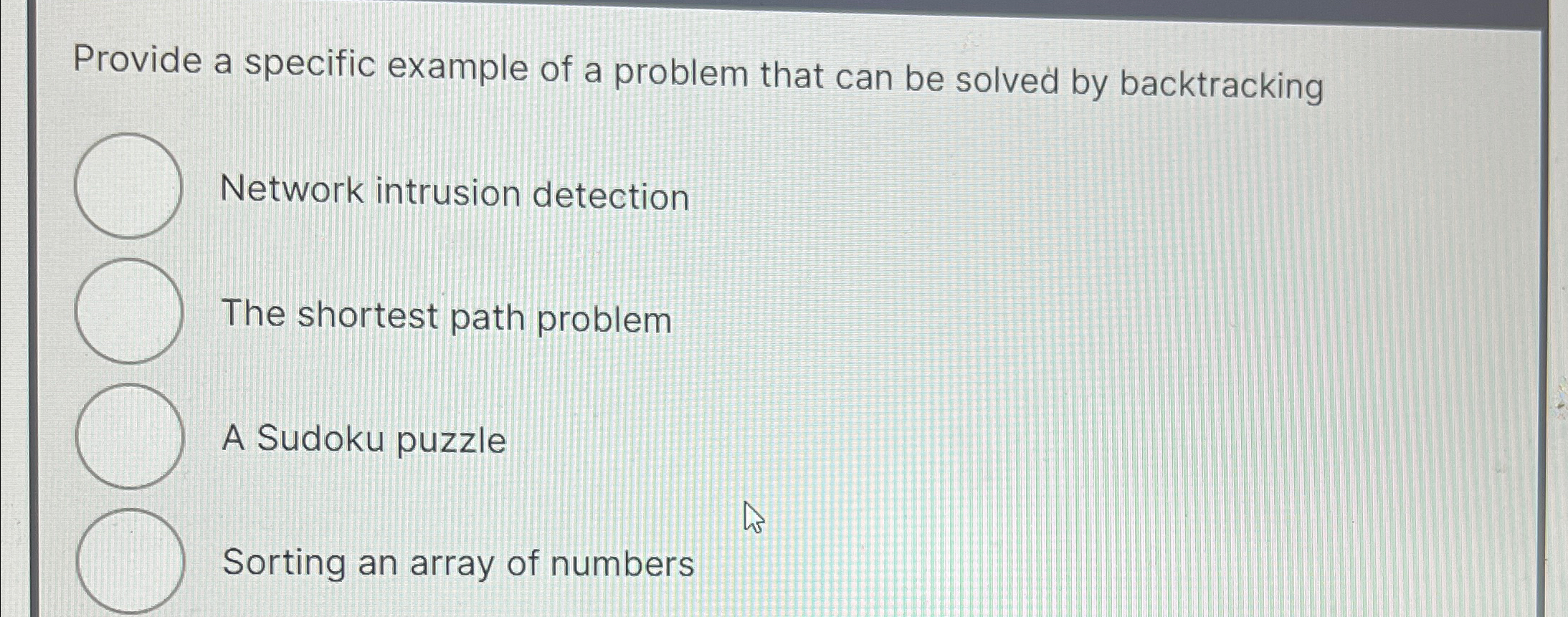 Provide a specific example of a problem that can