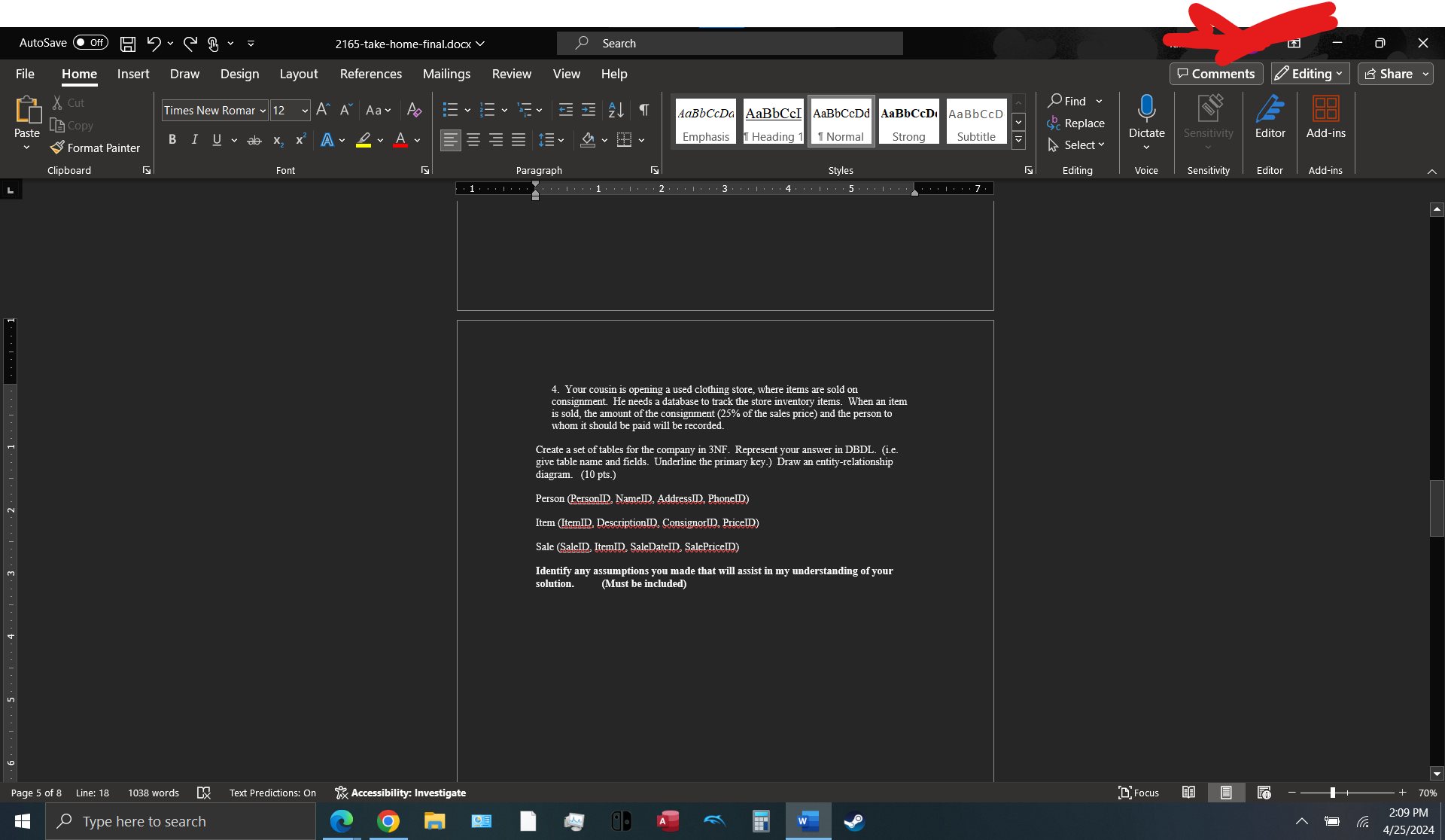 Please help me check if this answer for a