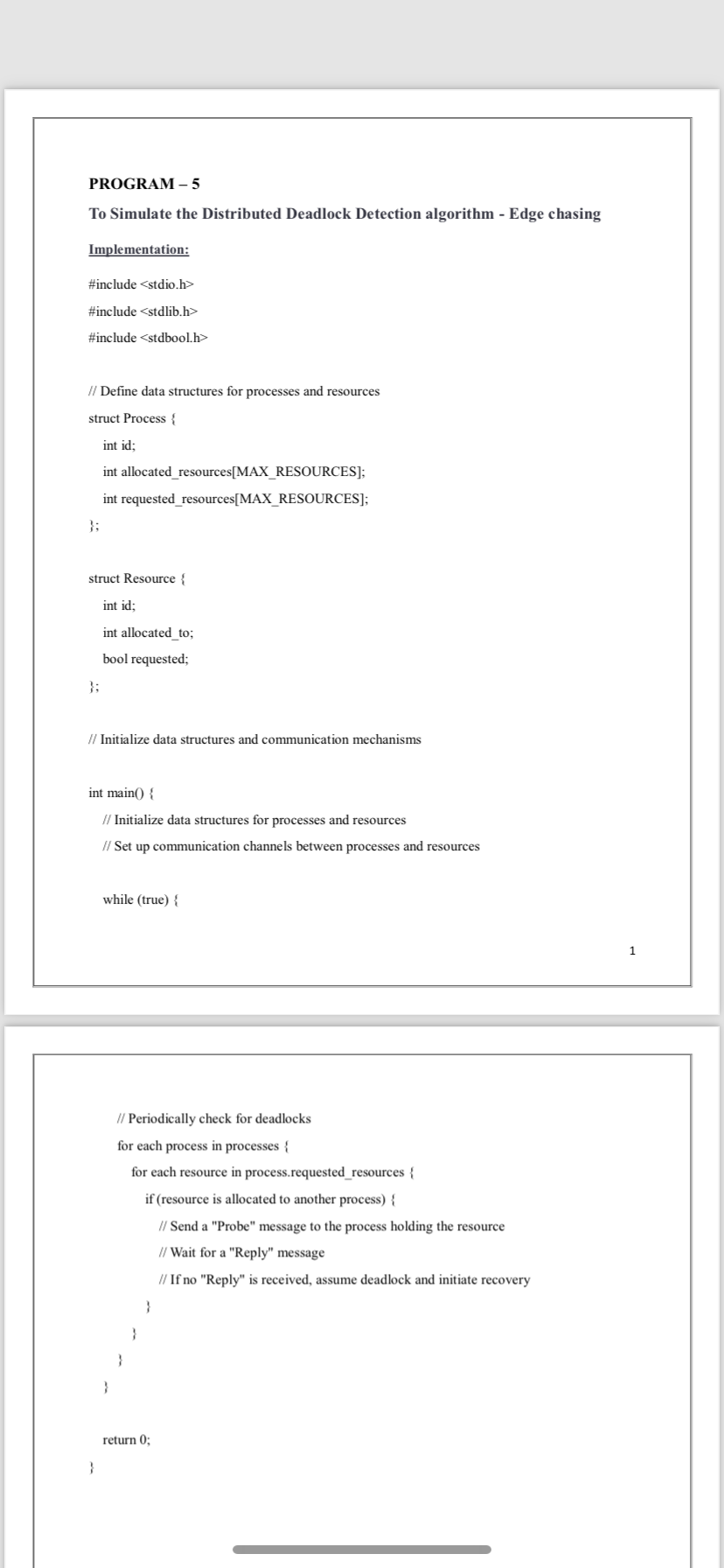 ( c o d e must b e writteb i n c compiler + must