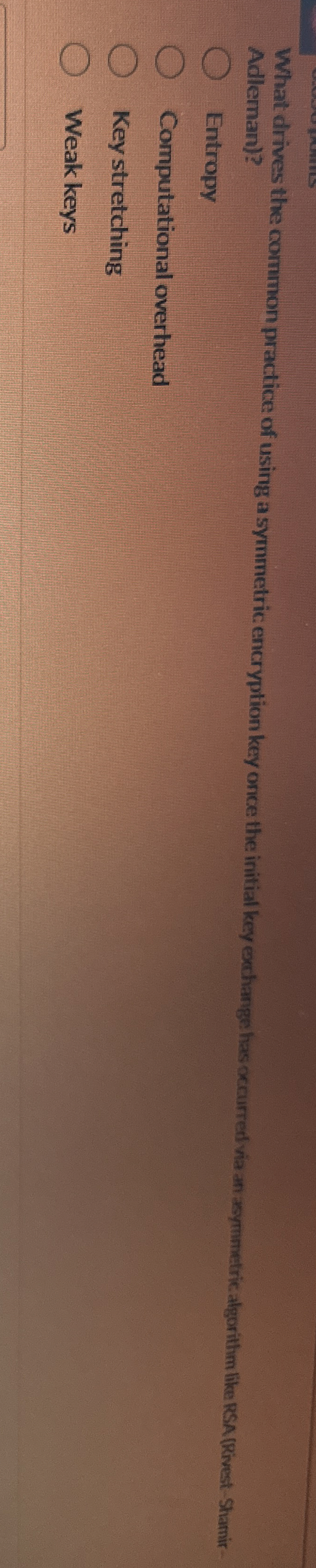 What drives the common practice of using a