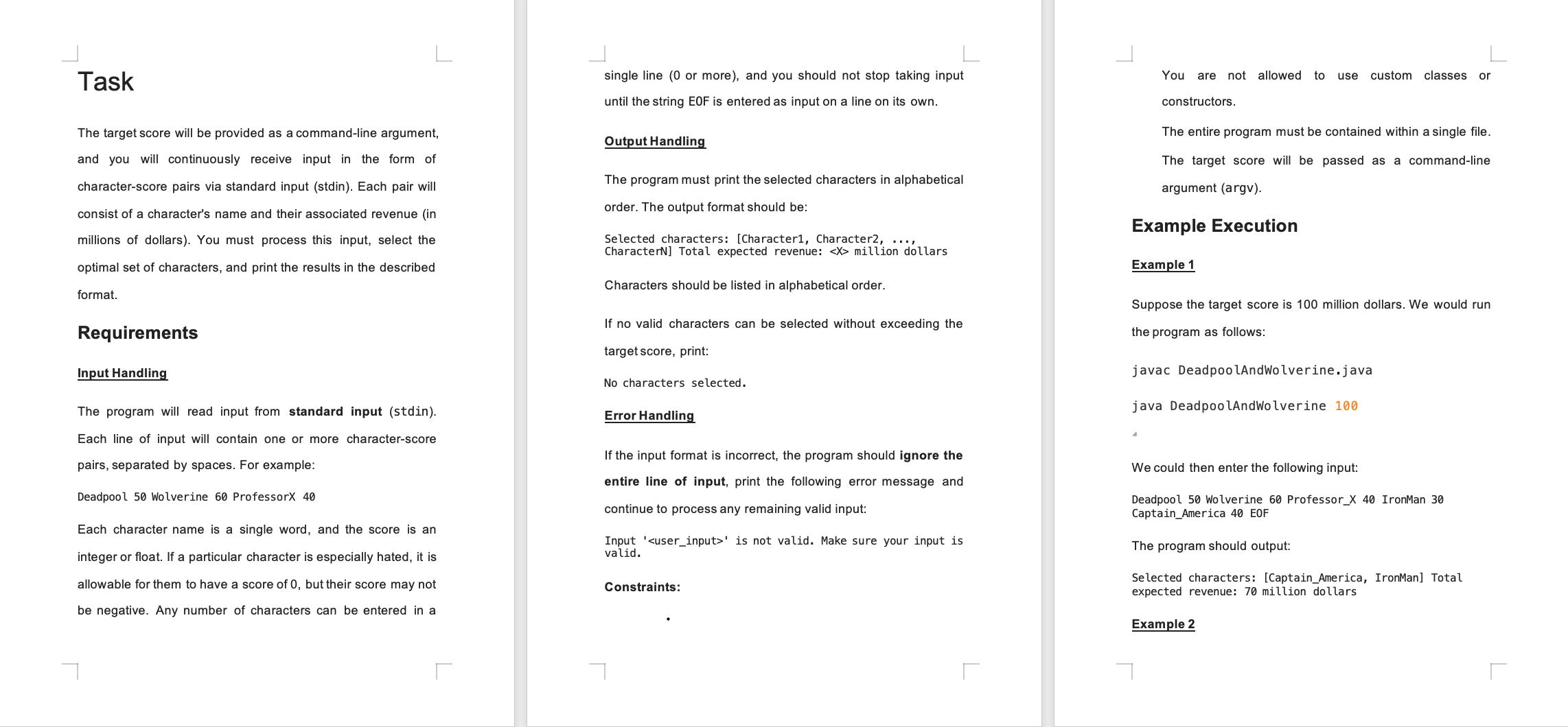 complete individual without using ai . Thank you.