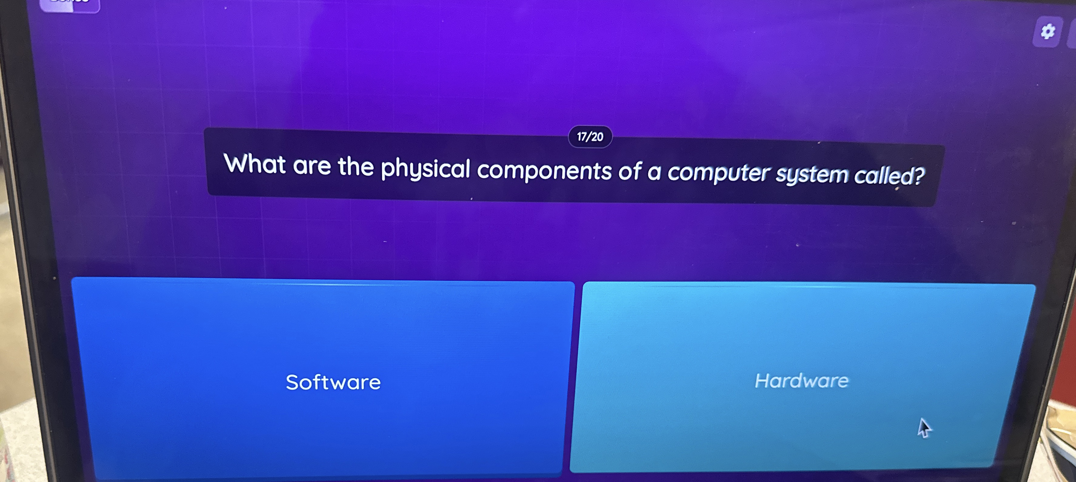 1 7 2 0 What are the physical components of a