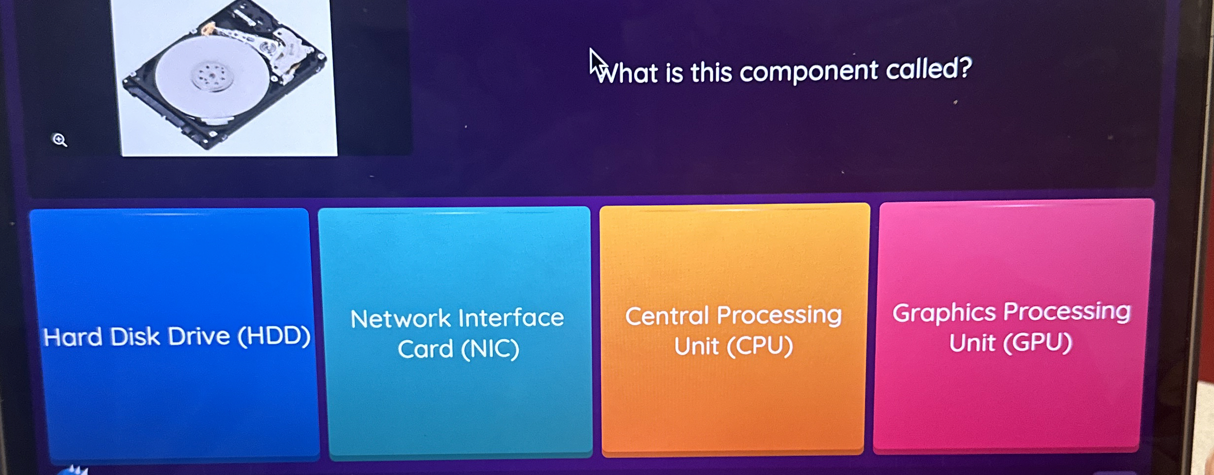 What is this component called? Network Interface