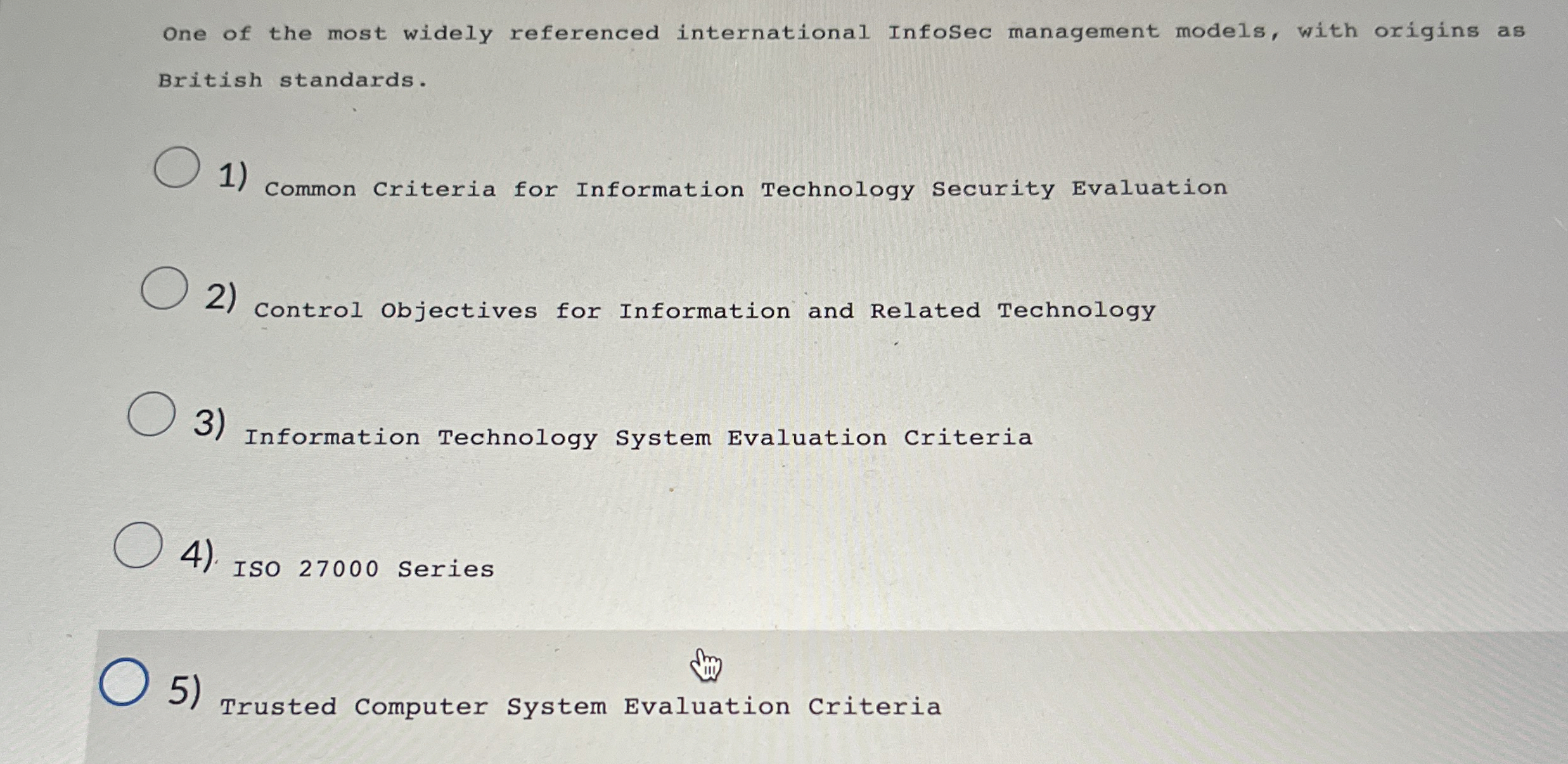 One of the most widely referenced international