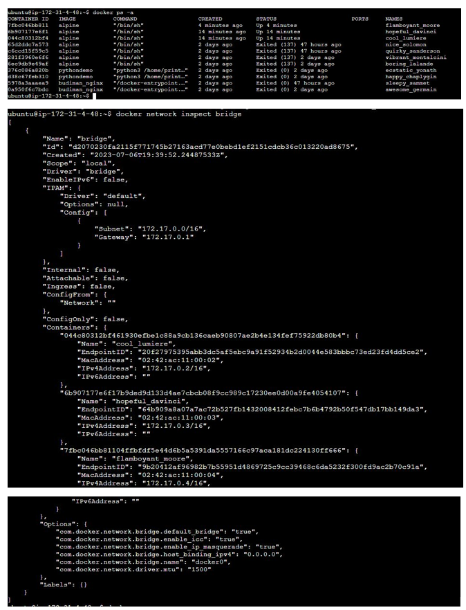Based on the print out below, what is the private