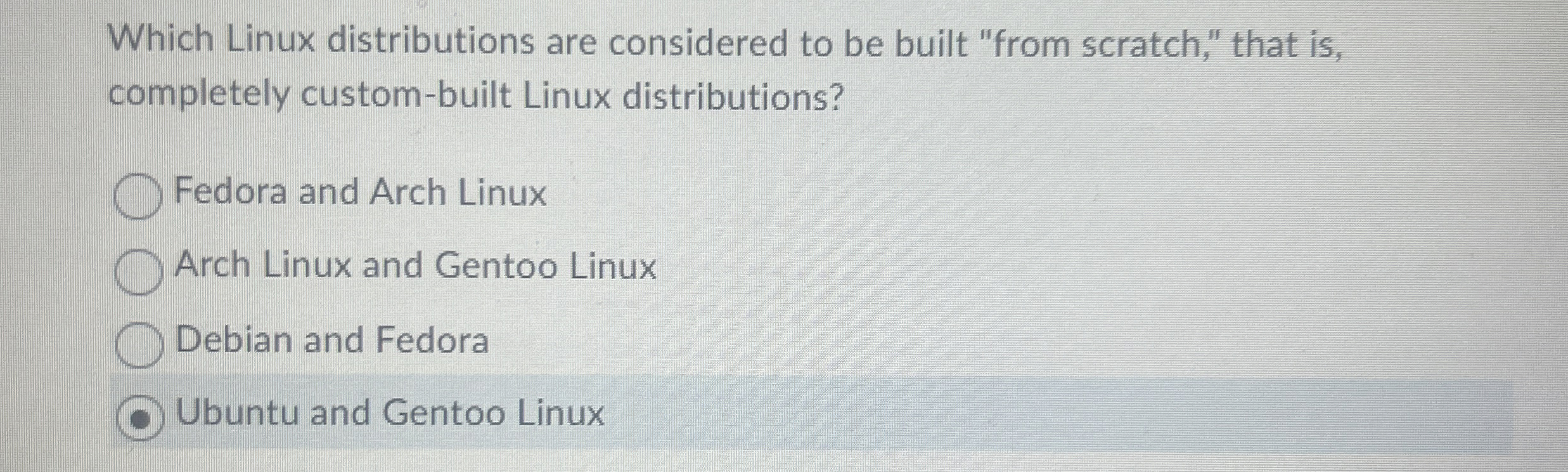 Which Linux distributions are considered to be