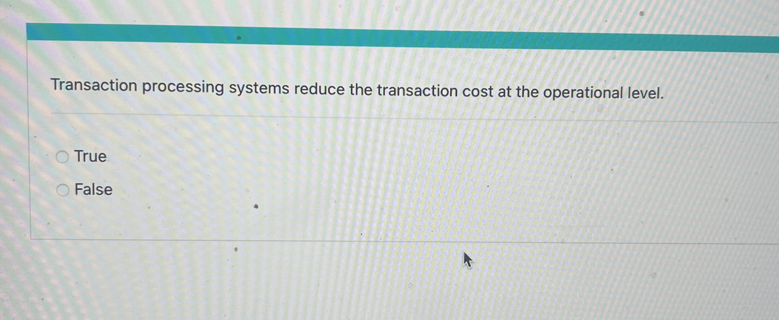 Transaction processing systems reduce the