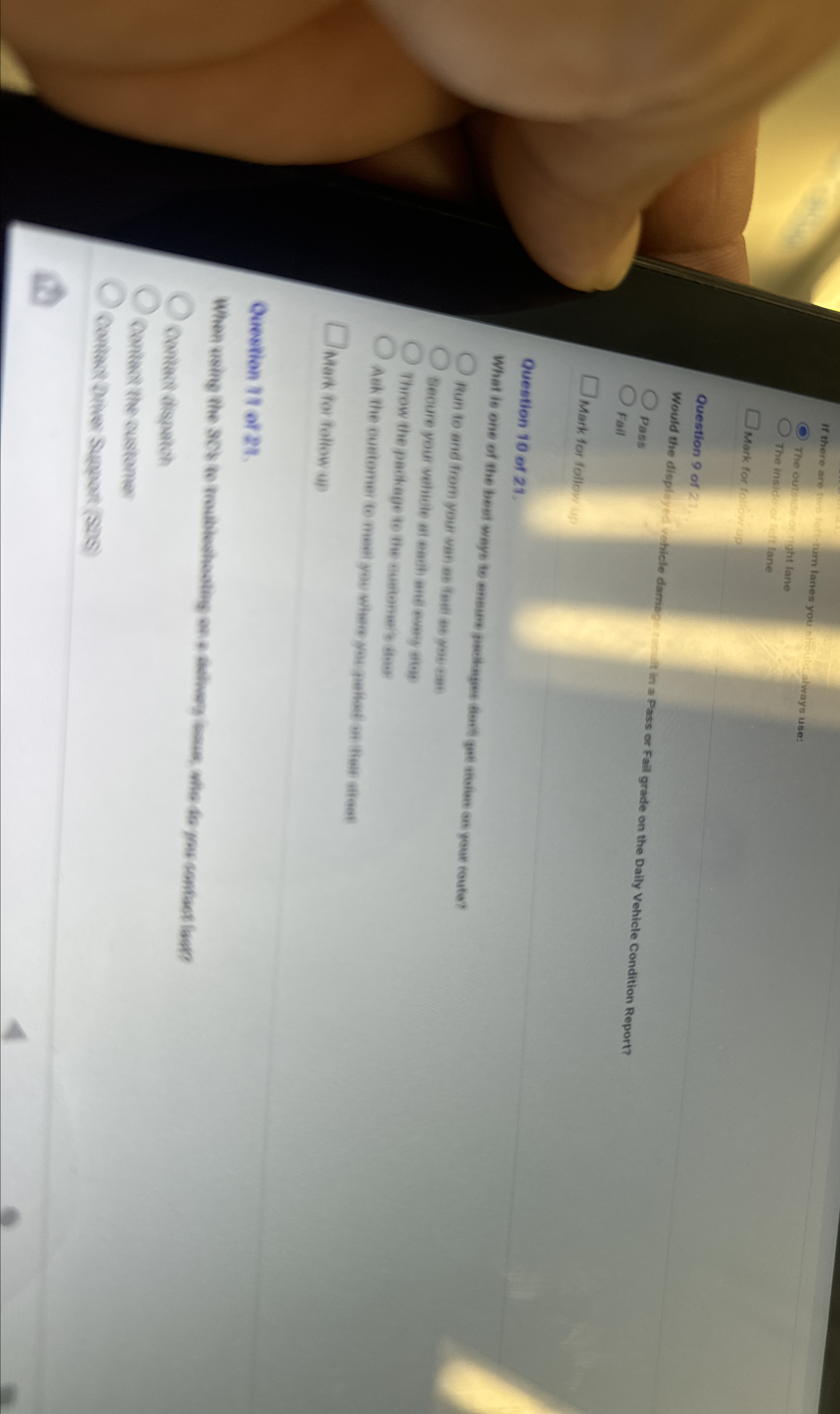 Ianes you bhould always use: The ourytron ght