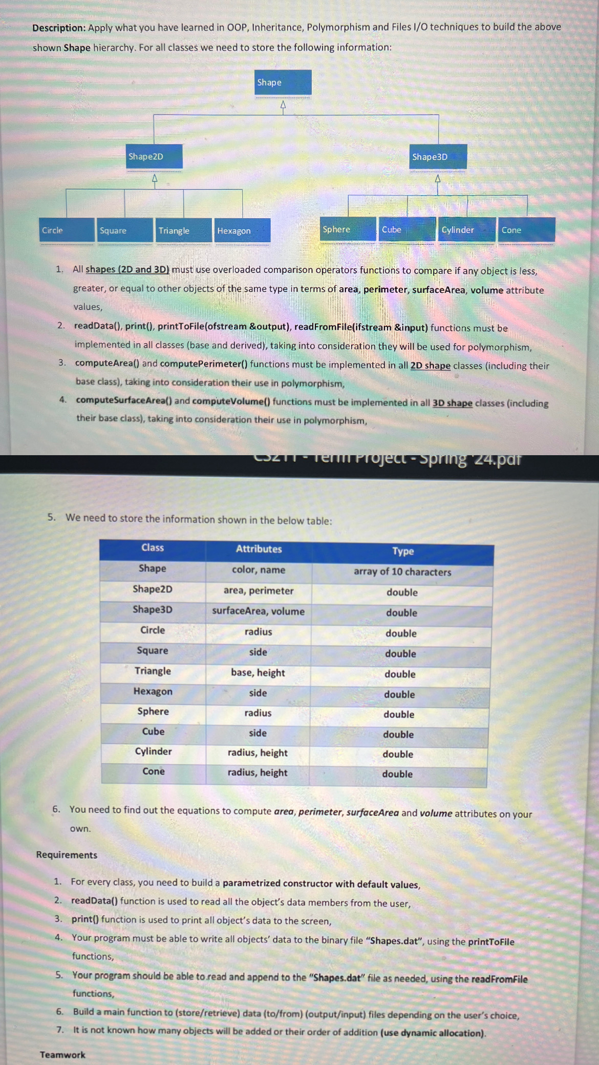 I need c + + code answer for the whole Q