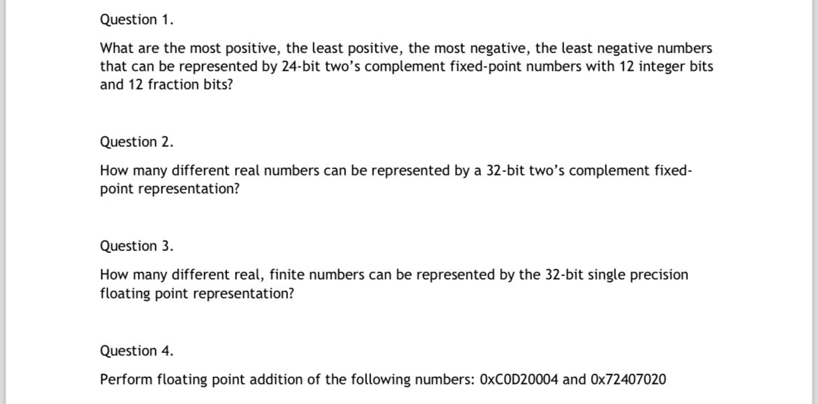 Question 1 . What are the most positive, the