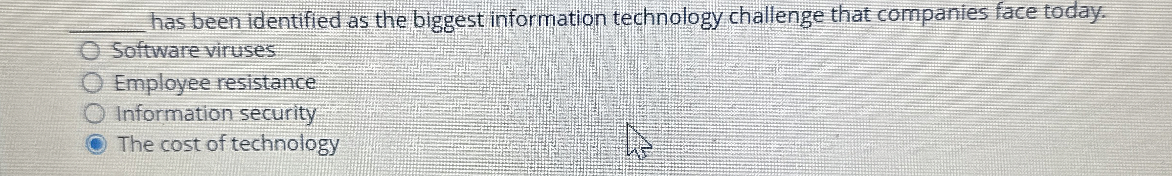 q , has been identified as the biggest