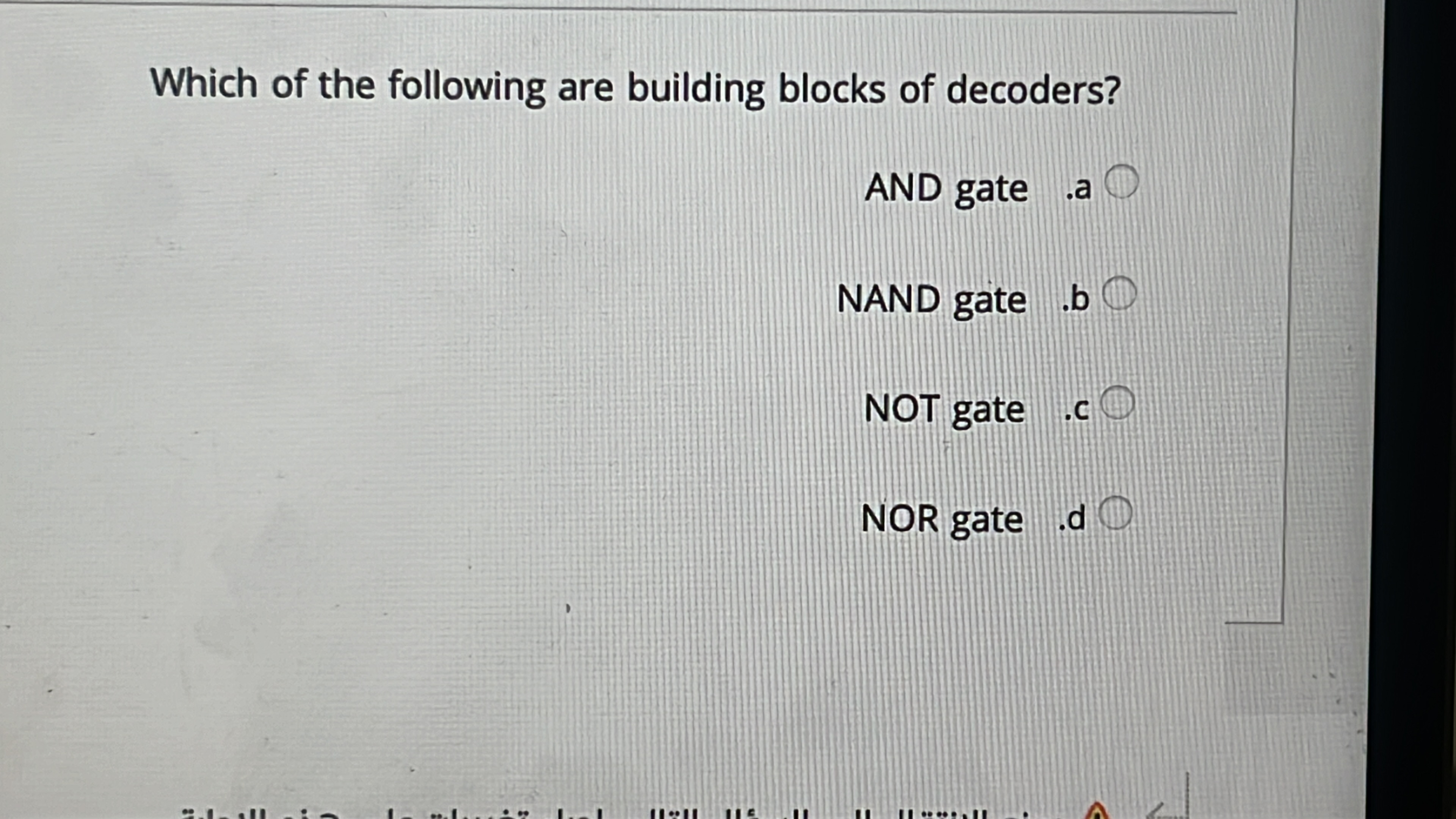 Which of the following are building blocks of