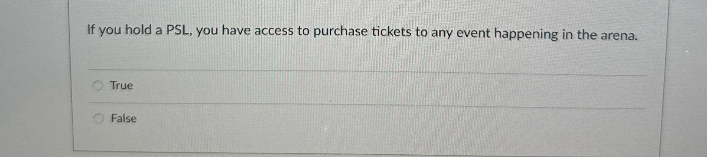 If you hold a PSL , you have access to purchase
