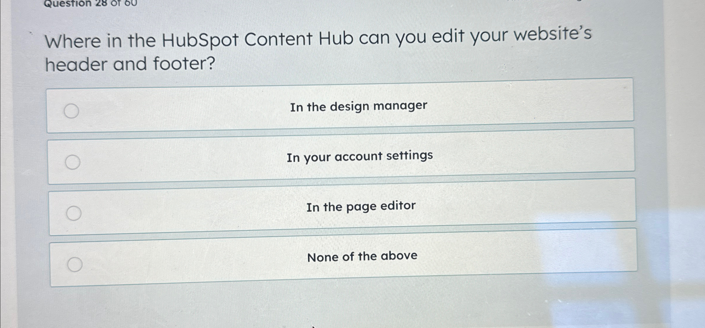 Where in the HubSpot Content Hub can you edit