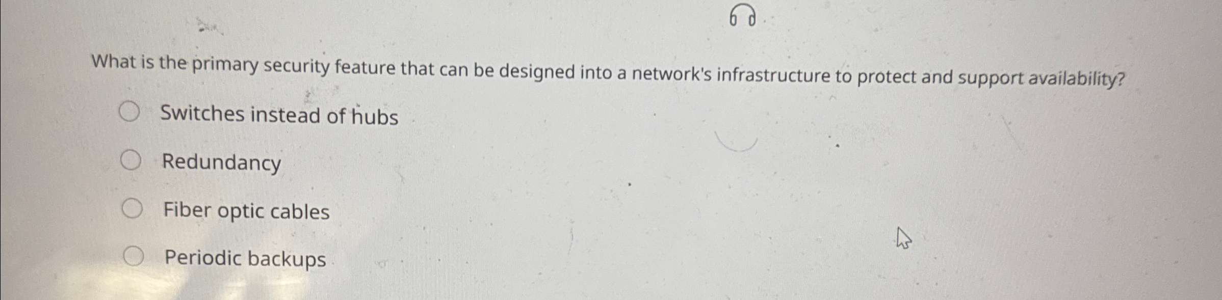 What is the primary security feature that can be