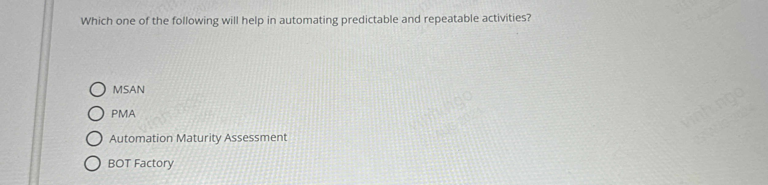 Which one of the following will help in