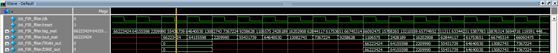 As shown below, the two memory outputs ( TRAN _