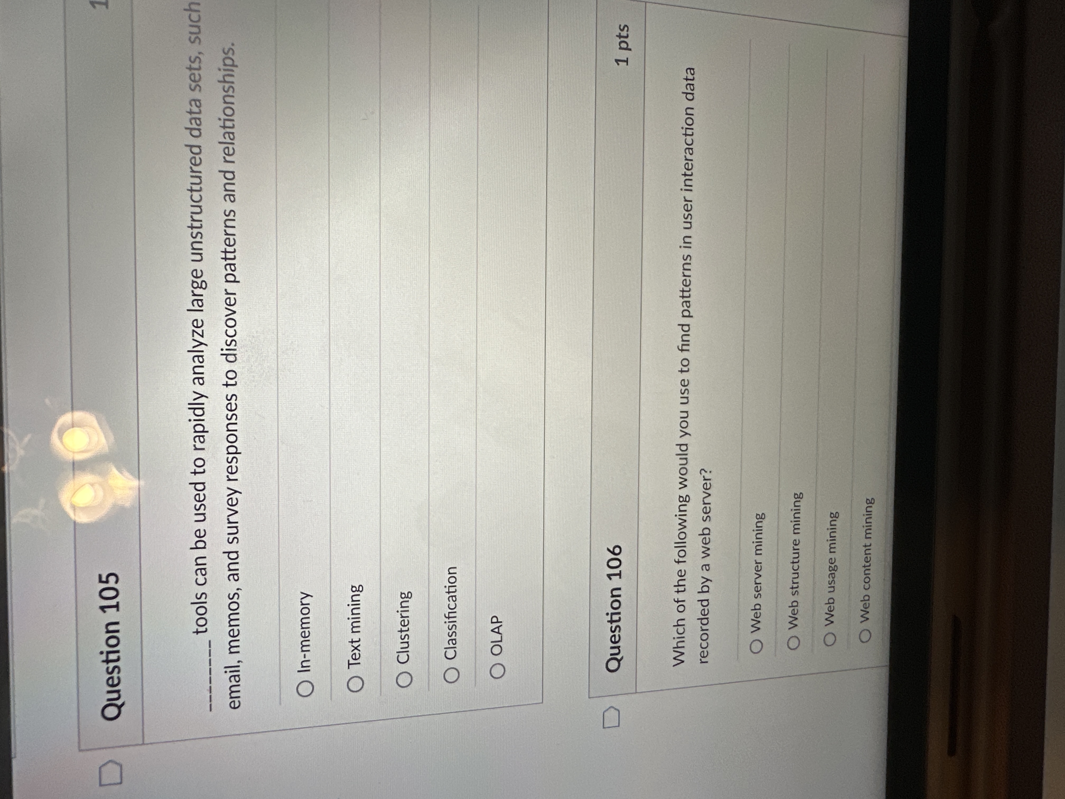 Question 1 0 5 tools can be used to rapidly