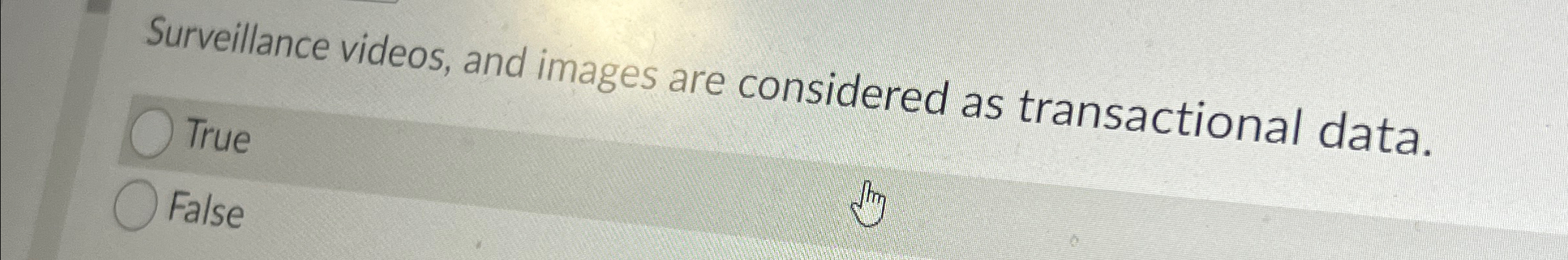 Surveillance videos, and images are considered as