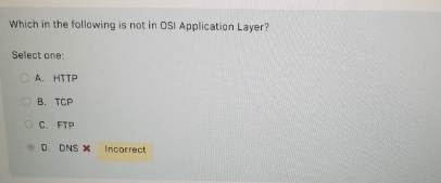 Which in the following is not in OSI Application