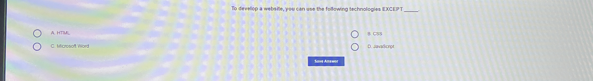 To develop a website, you can use the following