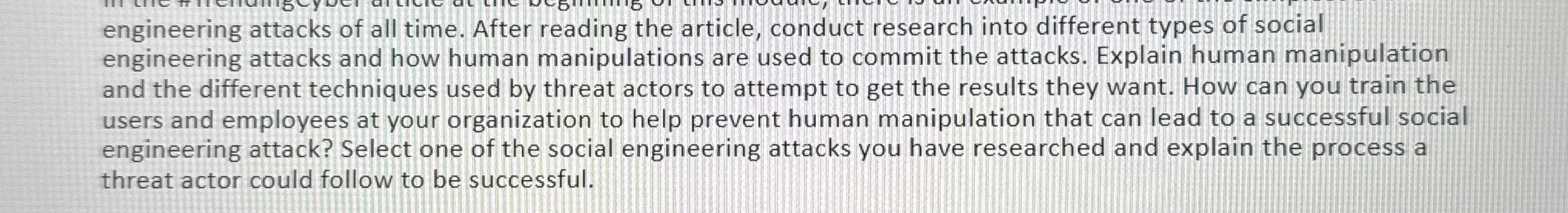 conduct research into different types of social