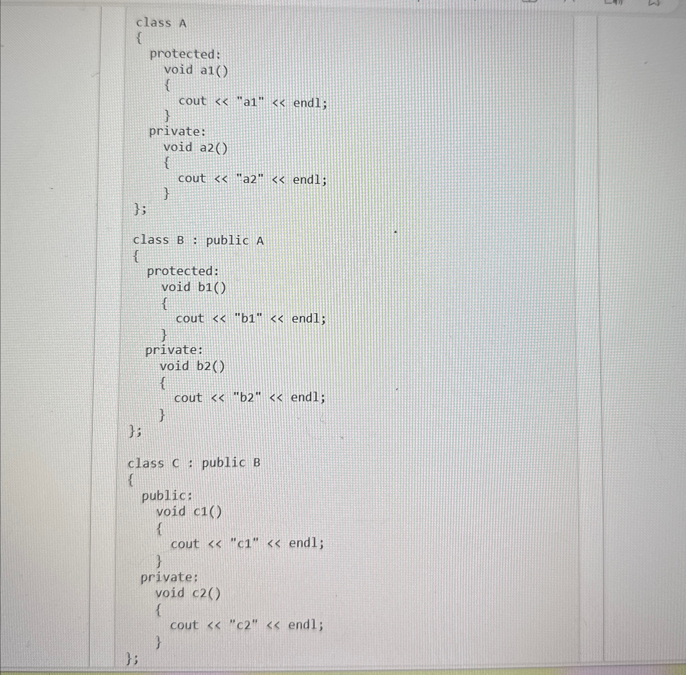 Would you be able to access the b 2 ( ) function
