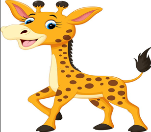 Draw a representation of this giraffe in Java