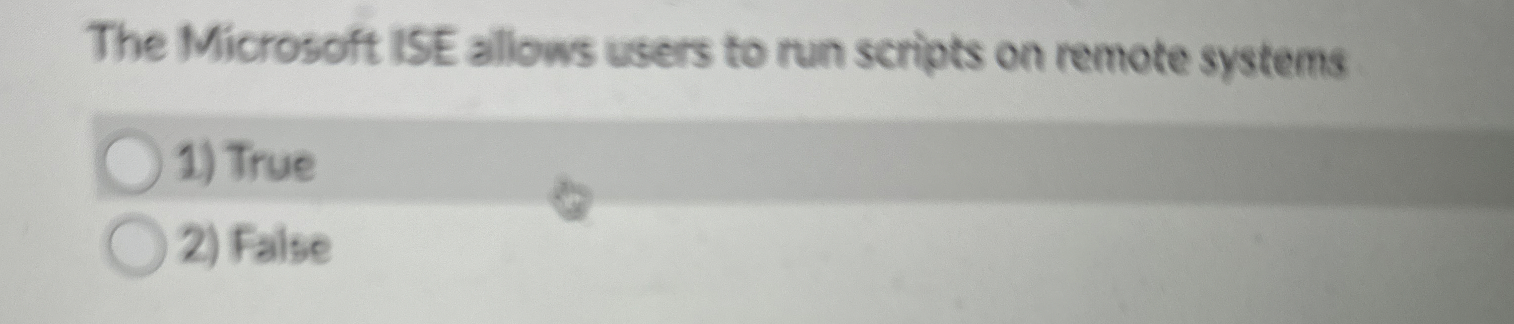 The Microsoft ISE allows users to run scripts on