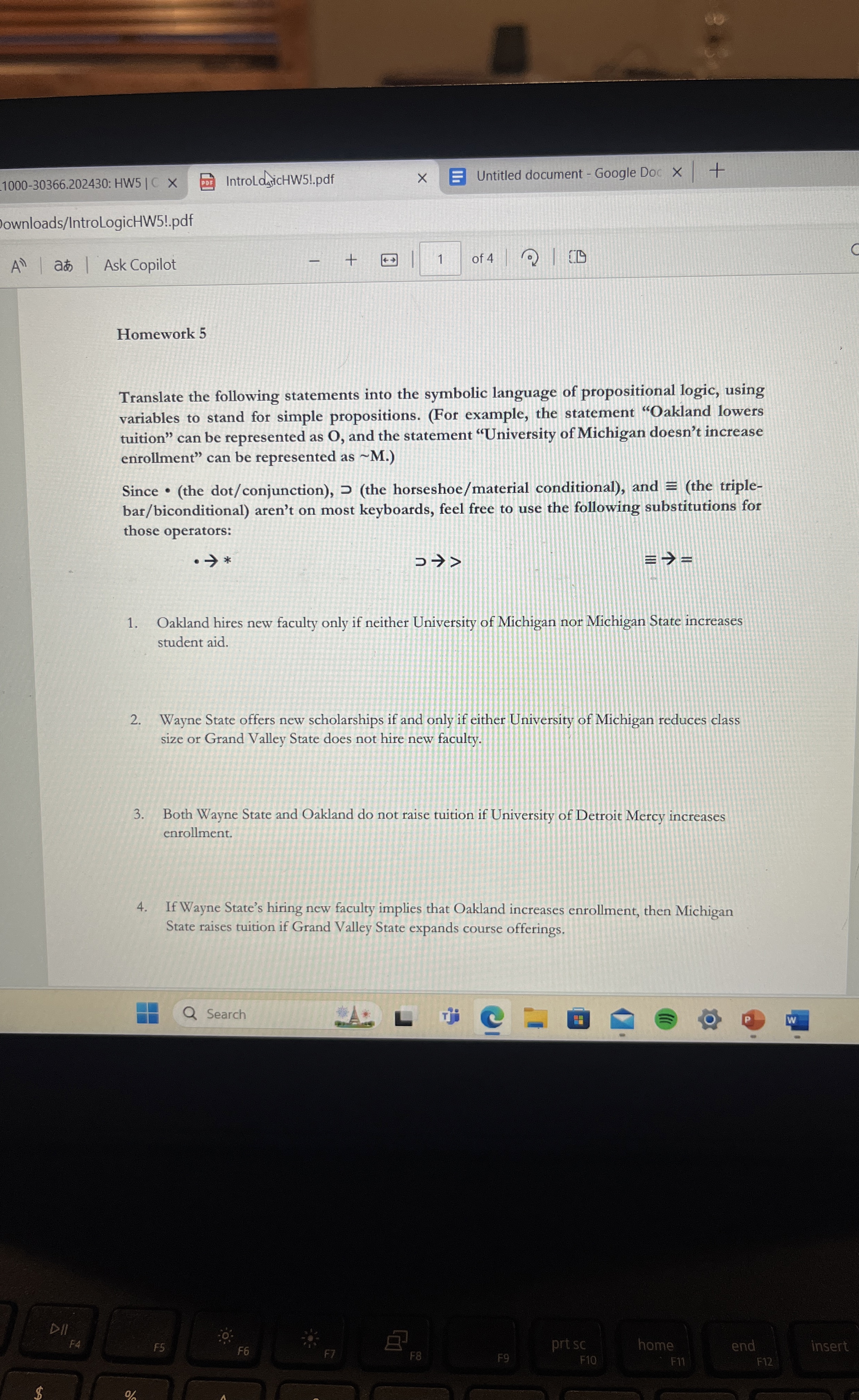 0 0 0 - 3 0 3 6 6 . 2 0 2 4 3 0 : HW 5 |