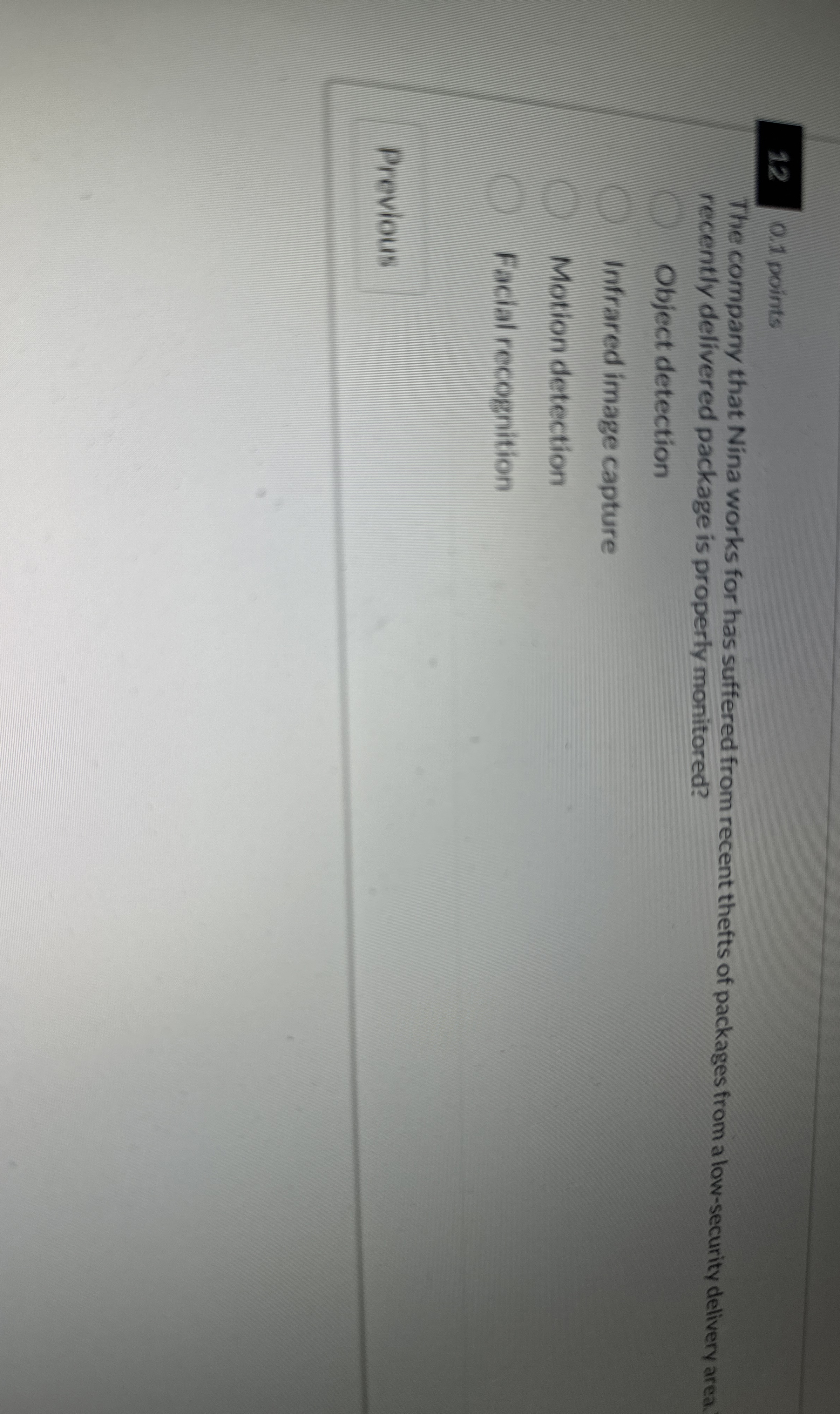 1 2 0 . 1 points The company that Nina works for