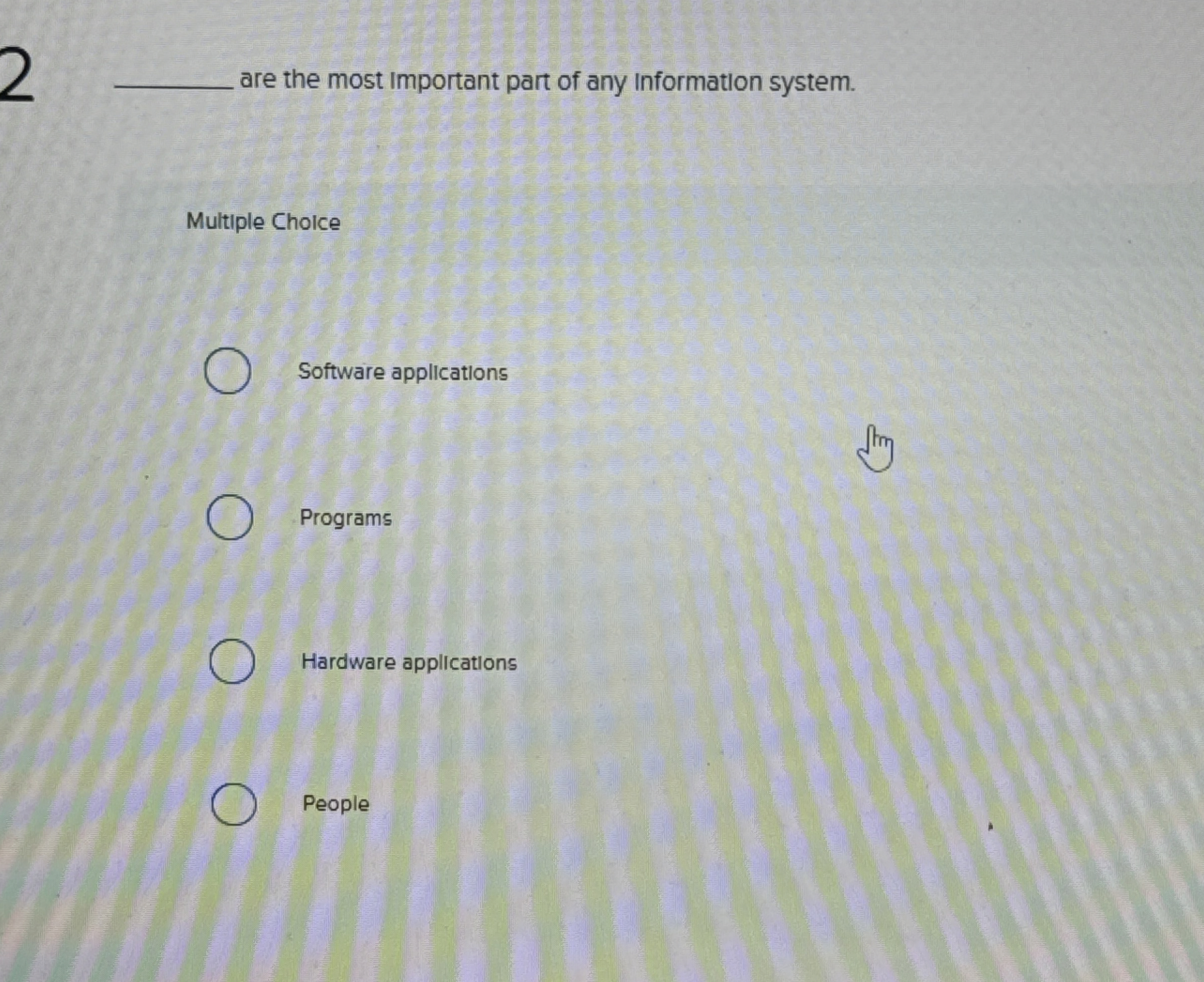 are the most important part of any information