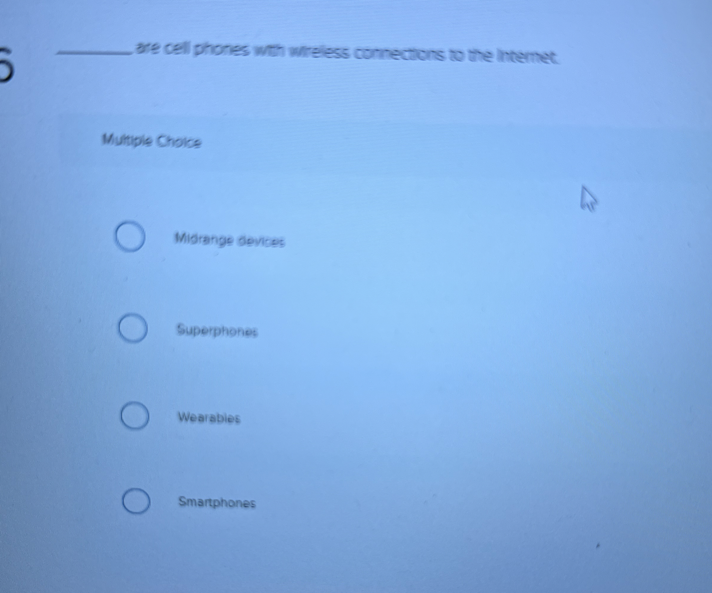 are cell phones whth whe ess con ections to the