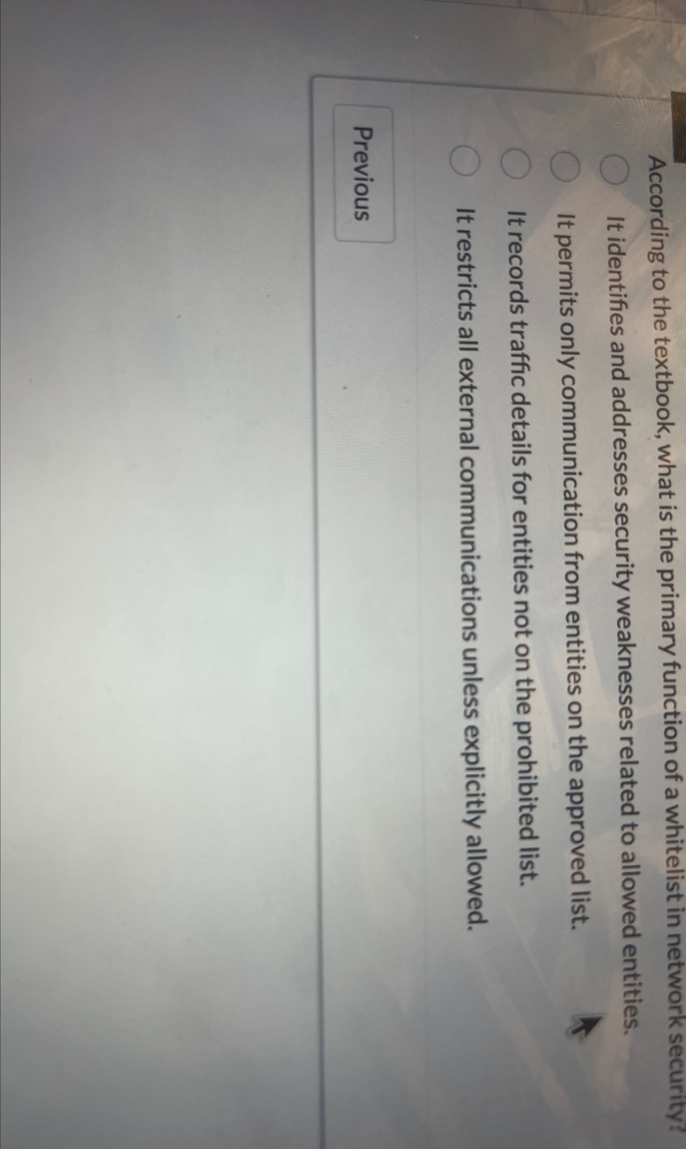 According to the textbook, what is the primary