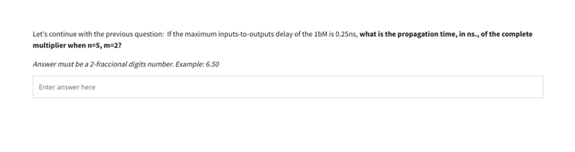 Let's continue with the previous question: If the