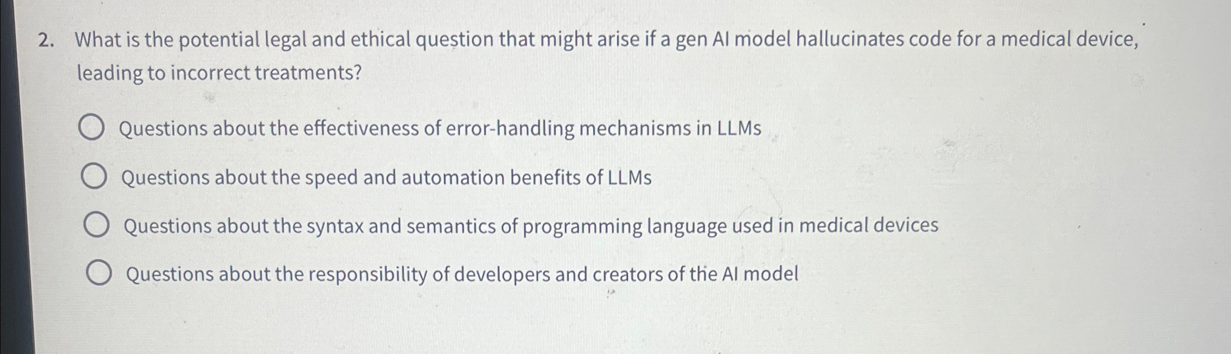 What is the potential legal and ethical question