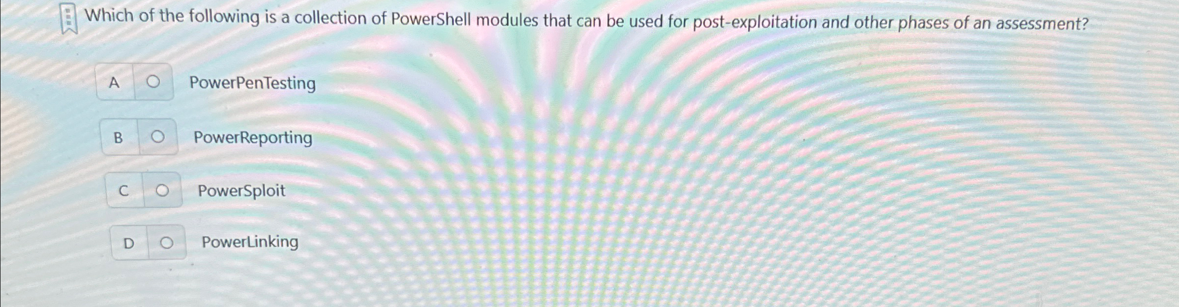 Which of the following is a collection of