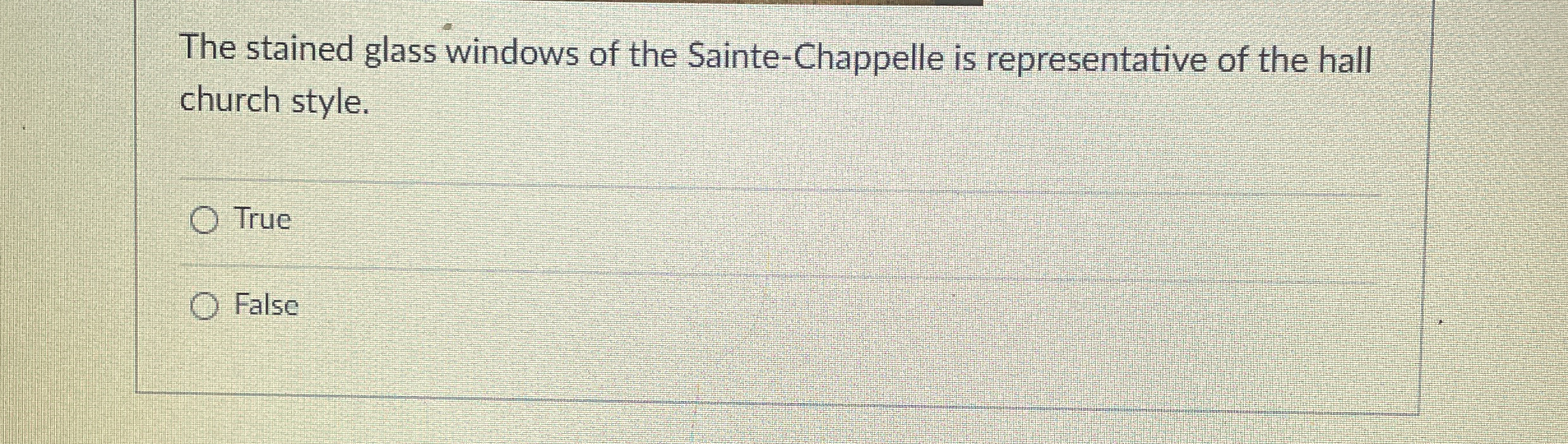 The stained glass windows of the Sainte -