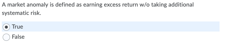 A t-statistic of -0.97 for the estimate for Alpha